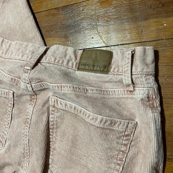 American eagle courdory pale pink straight leg jeans - Picture 6 of 6
